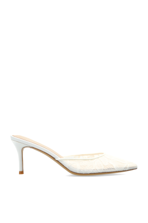 White 'Cha-Cha' heeled mules Bottega Veneta - Vitkac Réunion